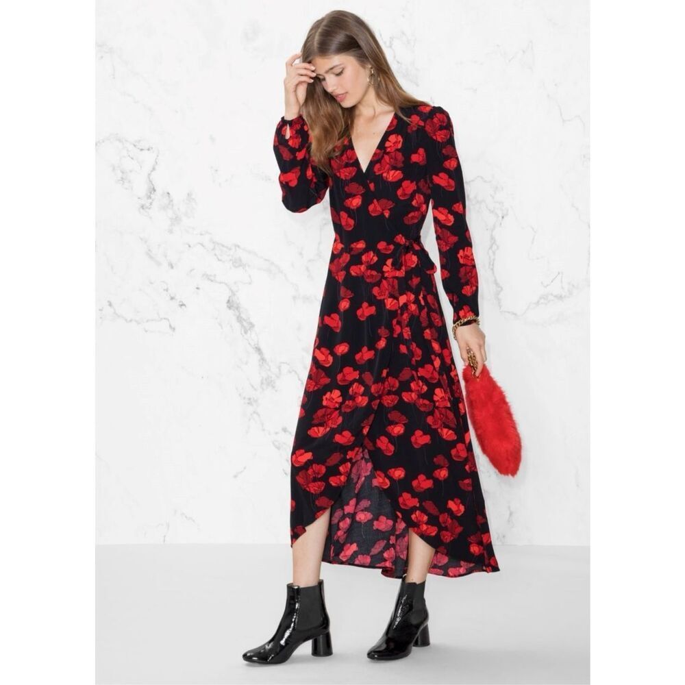 & Other Stories poppy maxi dress